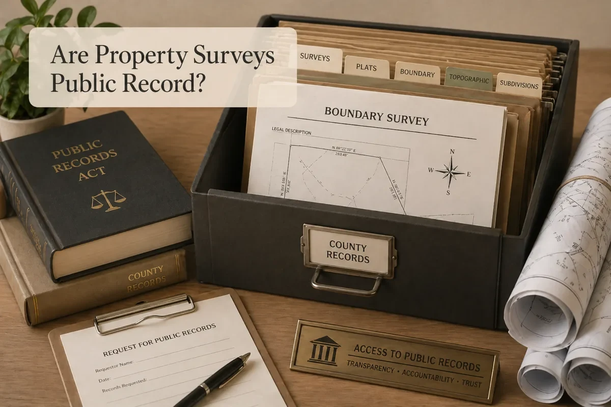 Are Property Surveys Public Record Houston