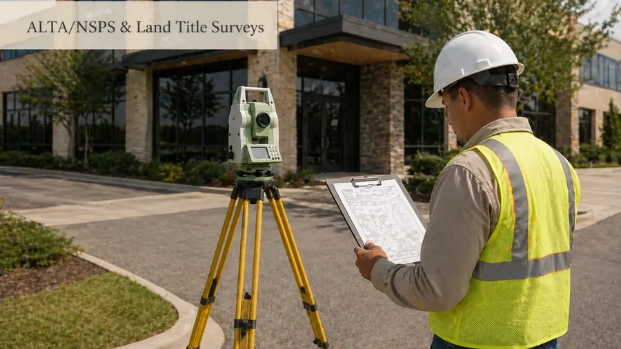 ALTA/NSPS & Land Title Surveys in Houston TX