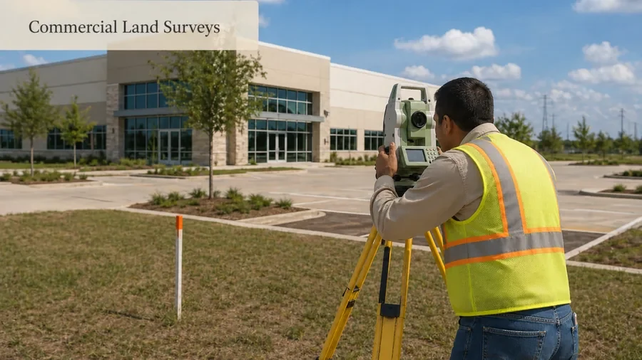 Commercial Land Surveys in Houston TX