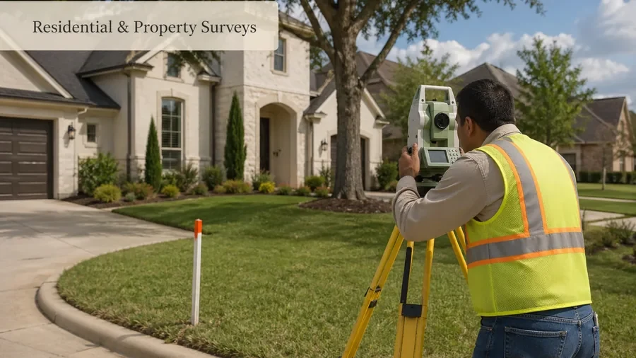 Residential & Property Surveys in Houston TX