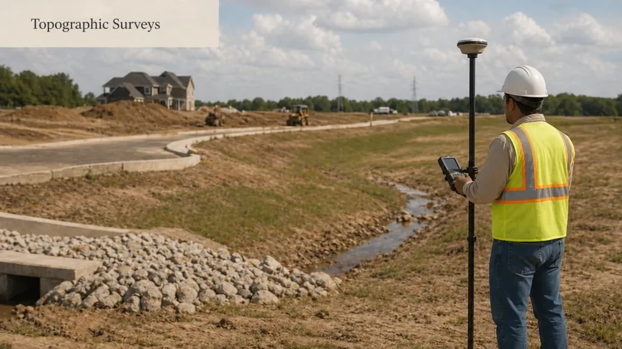 Topographic Surveys in Houston TX